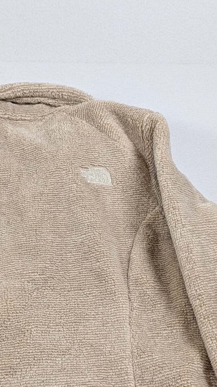 The North Face Women's Osito Full Zip Fleece Jacket in Flax L - Picture 10 of 12